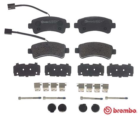 A.B.S. P 61 130 BREMBO Bremsbelagsatz, Scheibenbremse